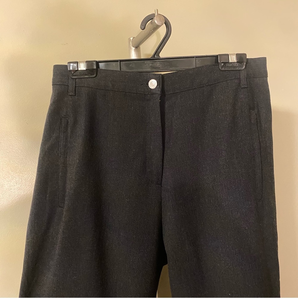 Jaeger - Straight Leg Wool Pants - Picture 2 of 8